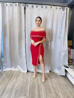 Abbie Dress (Red)