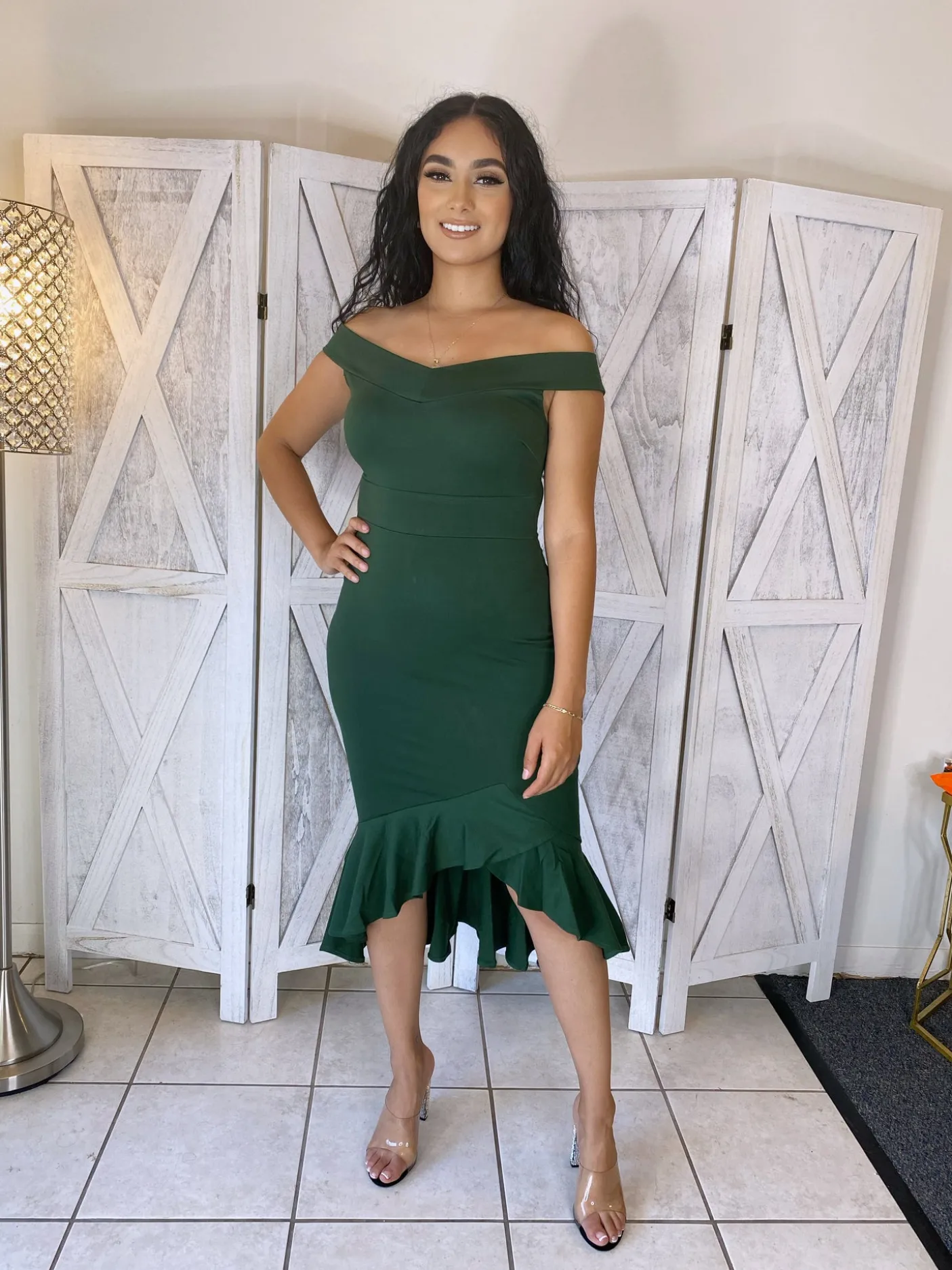 Aretzi Dress (Hunter)