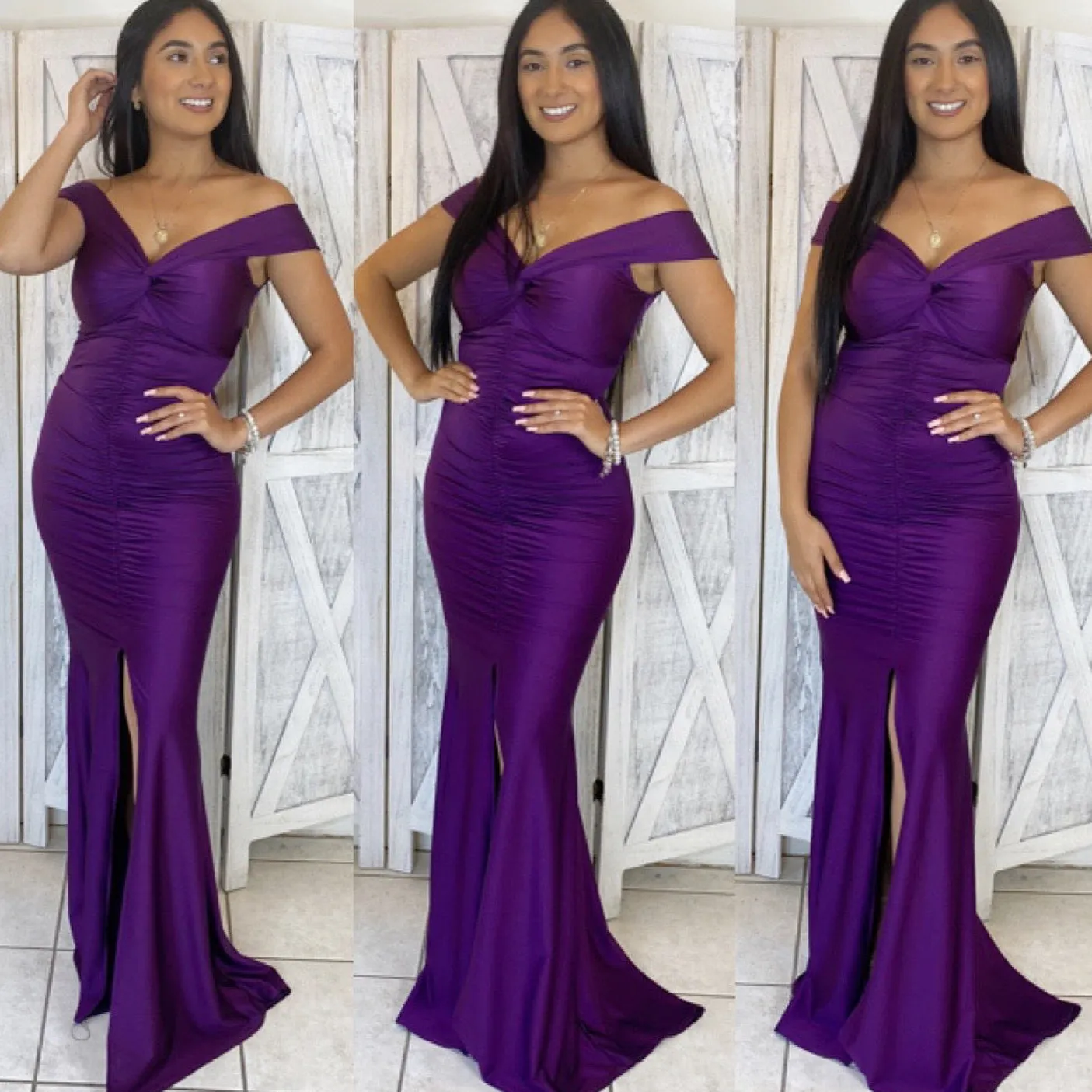 Beatriz Dress (Purple)