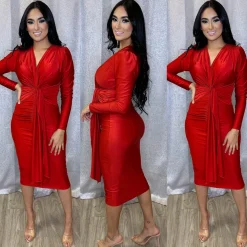 Belinda Dress (Red)
