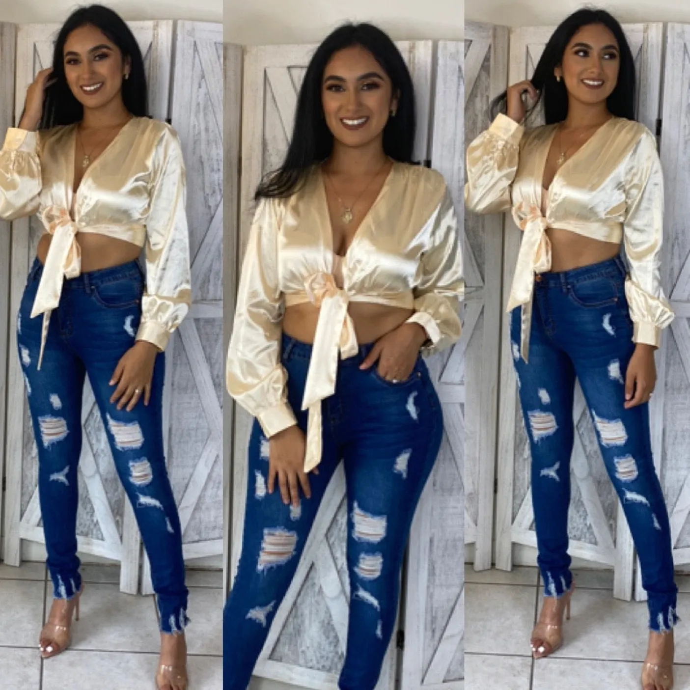 Camila Top - Cream