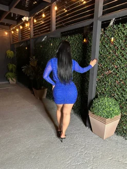 Caralyn Dress (Royal)