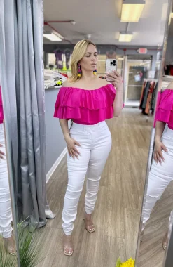 Cindy Top (Fuchsia)