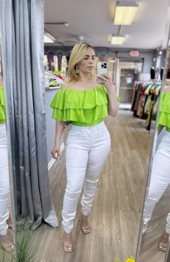 Cindy Top (Lime)