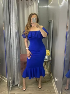 Clarissa Dress -Royal