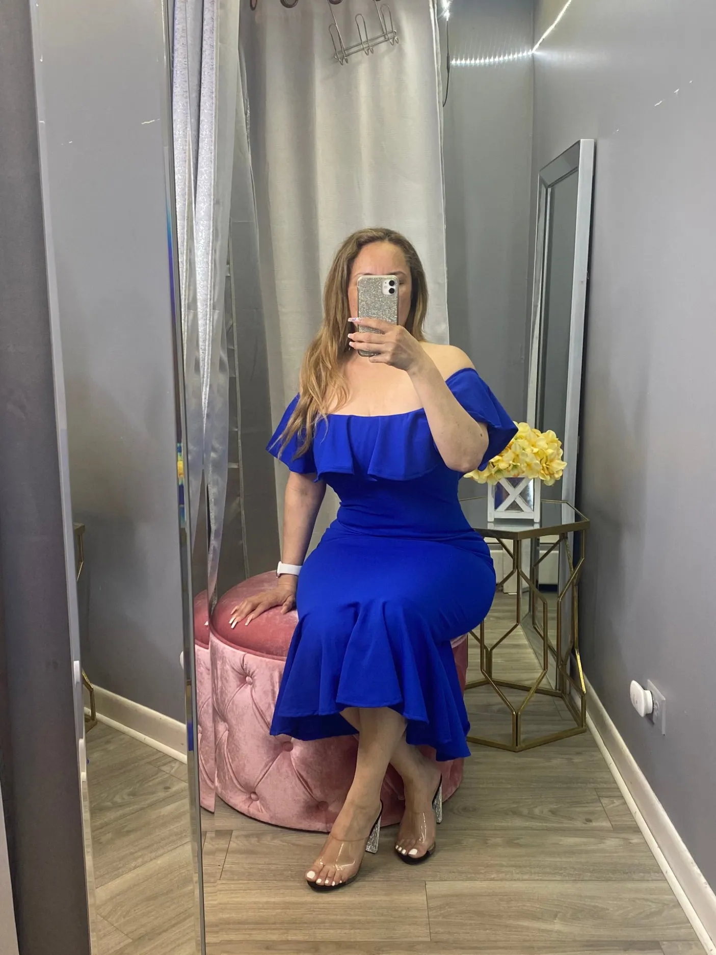 Clarissa Dress -Royal