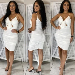 Damaris Dress (Ivory)