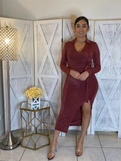 Dangerous Beauty Dress (Rosewood)
