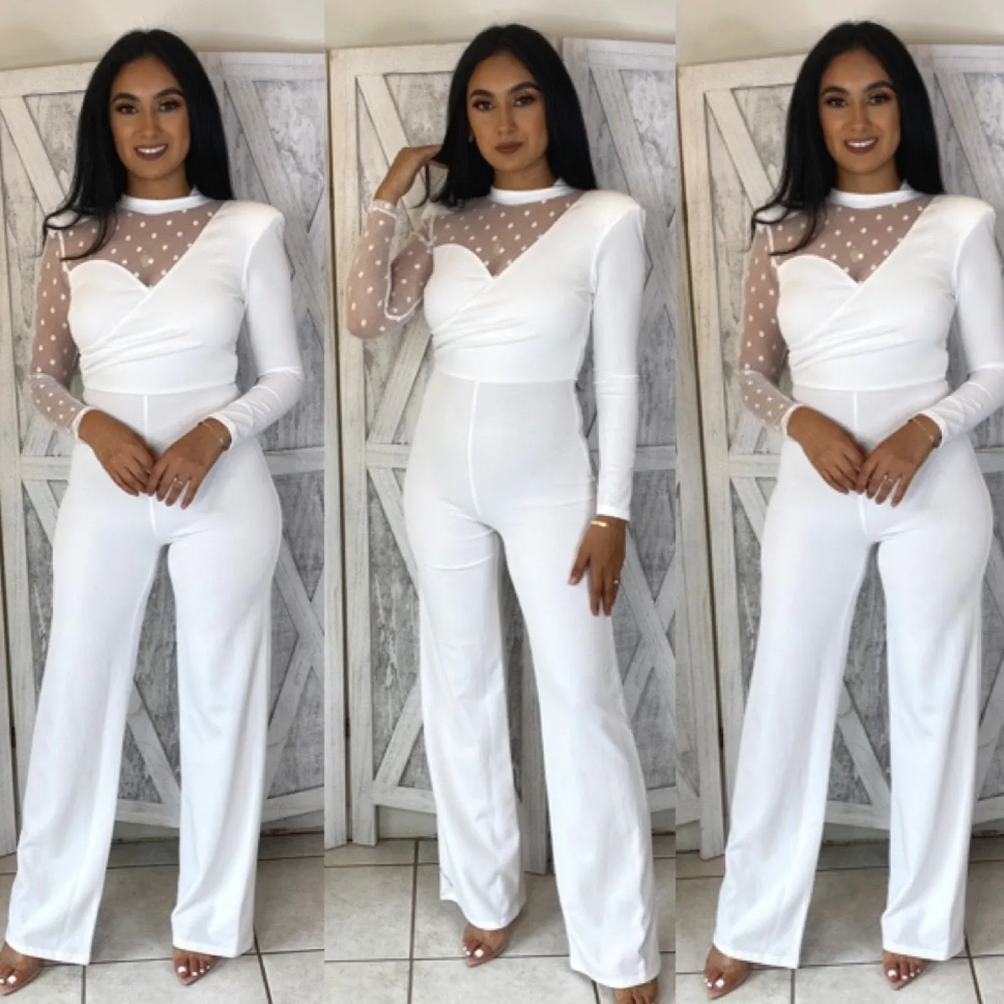 Daniela Jumpsuit - White