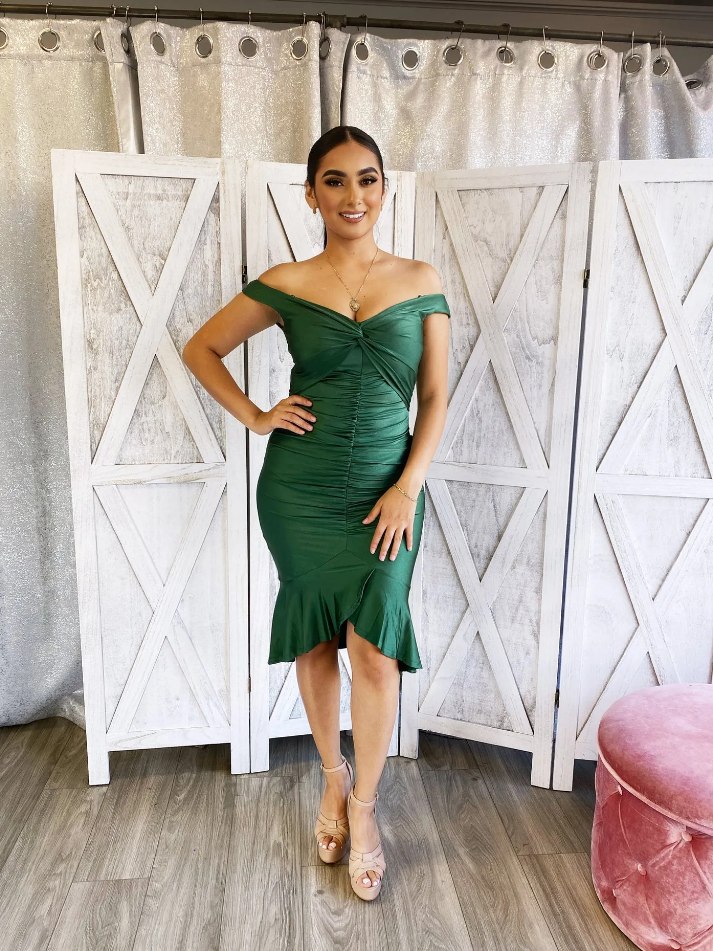 Delaney Dress (Green)
