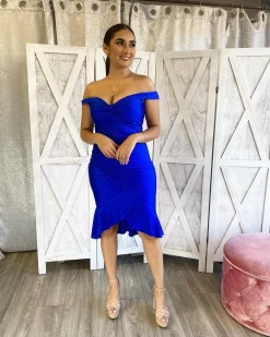 Delaney Dress (Royal)