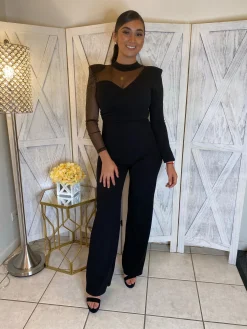 Dolores Jumpsuit (Gold/Black)