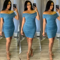 Ely Dress (Blue)