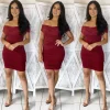 Ely Dress (Burgundy)