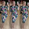 Floral Sensation Dress (Navy)