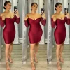 Glenda Dress (Burgundy)