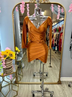 Gracie Dress (Copper)