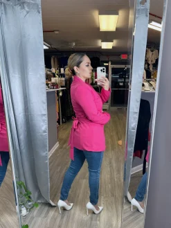 Isabel Blazer (Fuchsia)