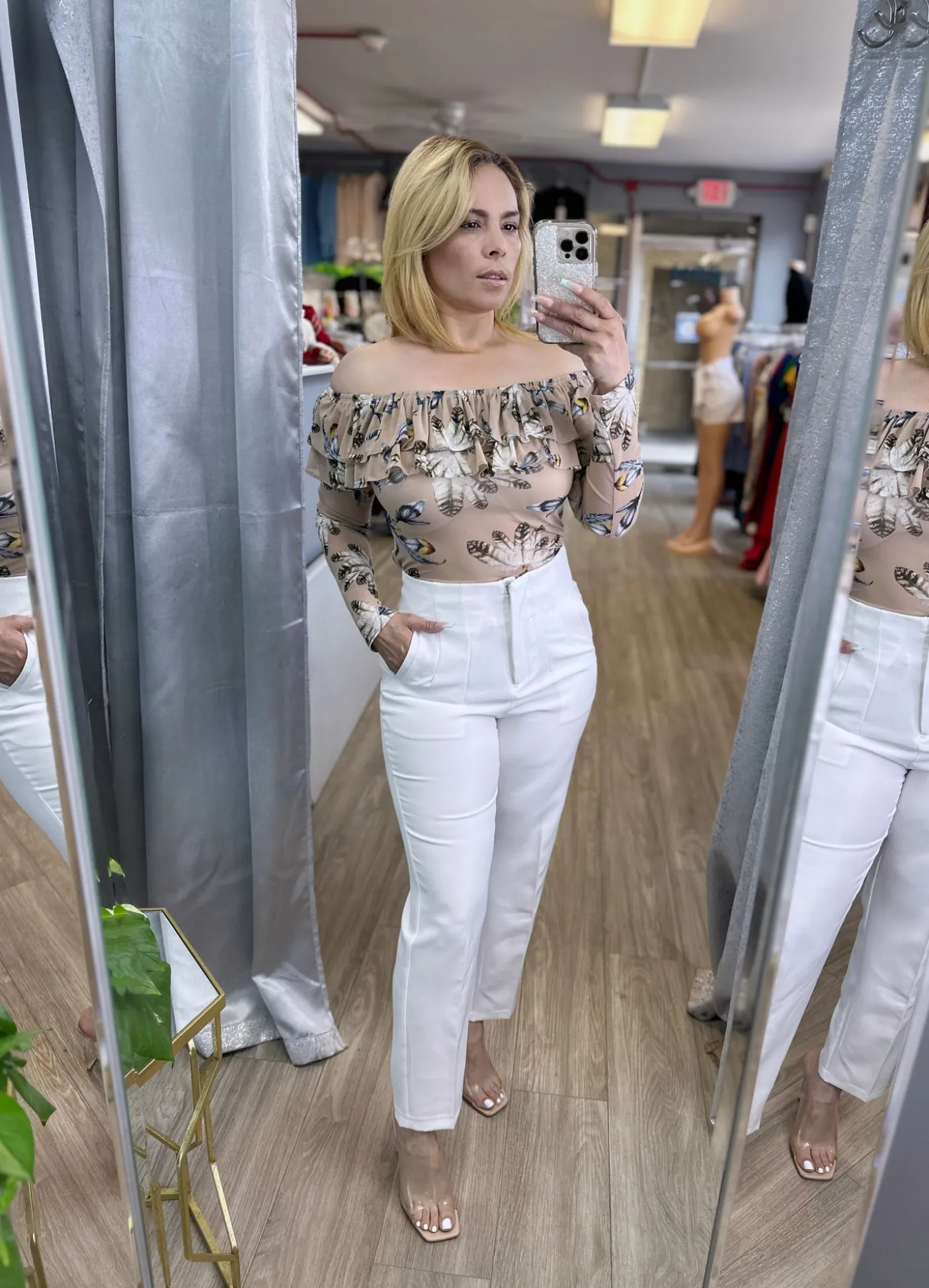 Jasmine Bodysuit (Taupe)