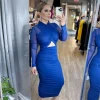 Kaci Dress - Royal