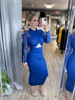 Kaci Dress - Royal