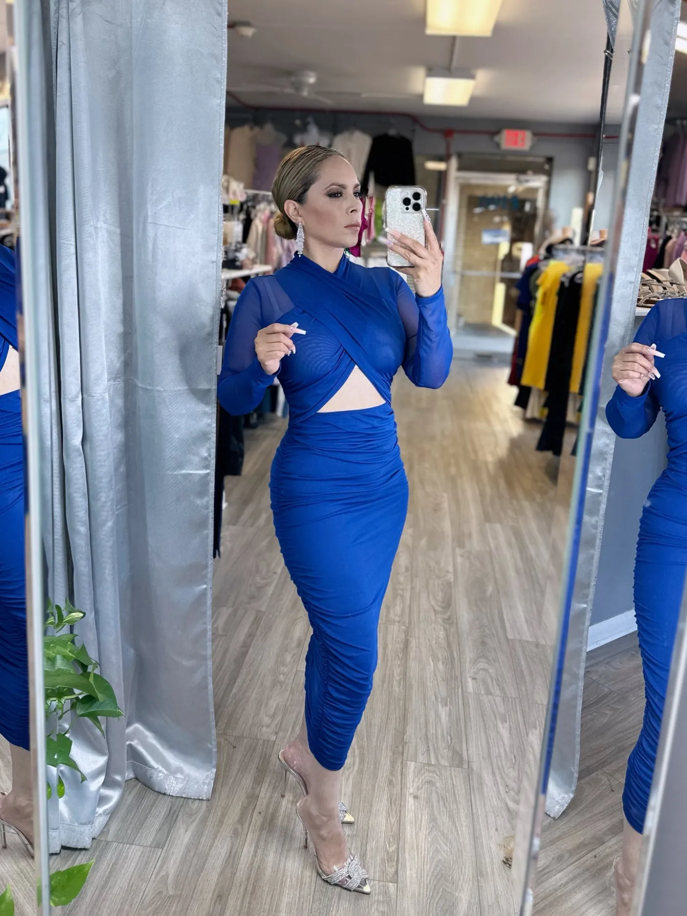 Kaci Dress - Royal