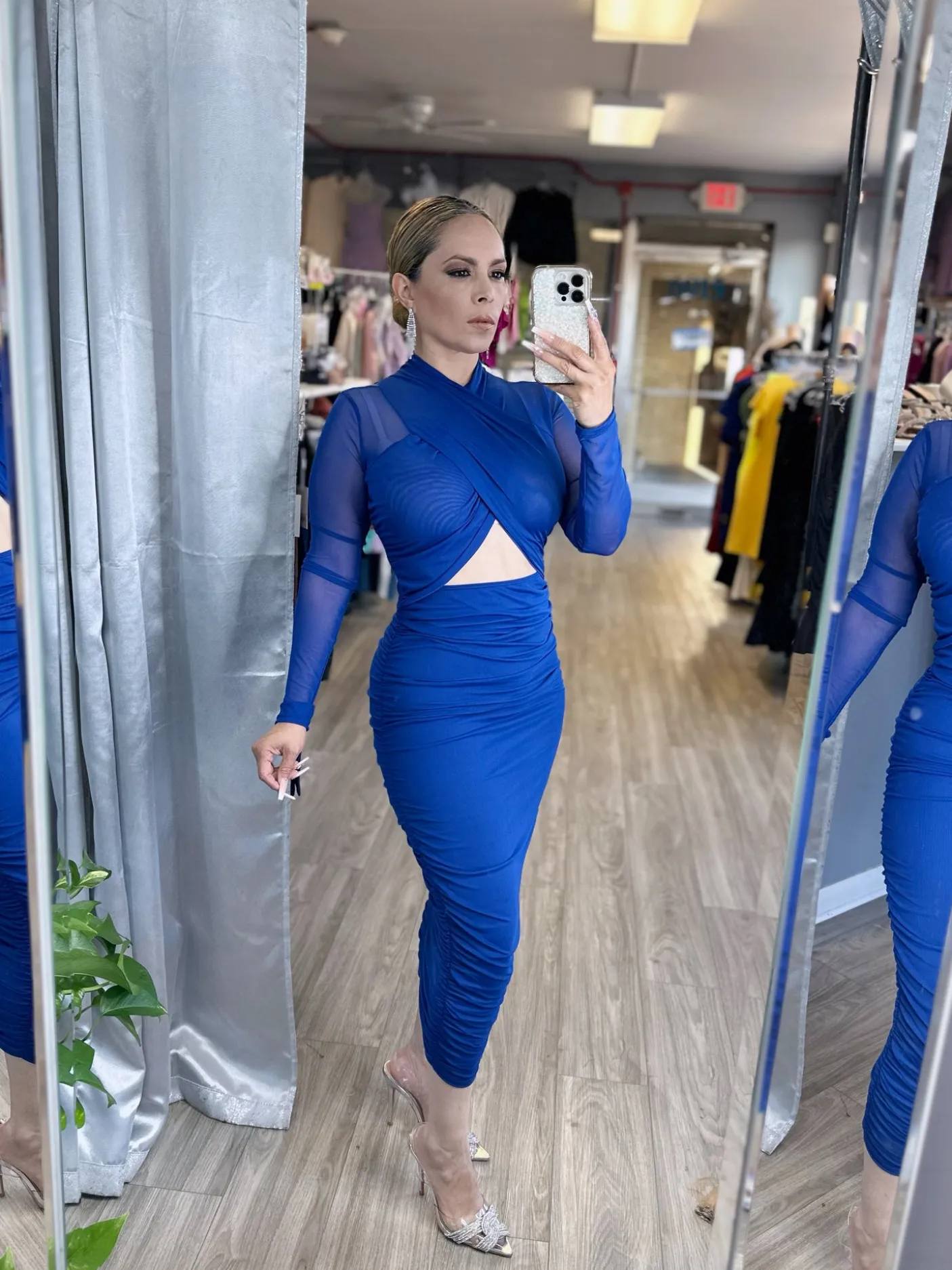 Kaci Dress - Royal