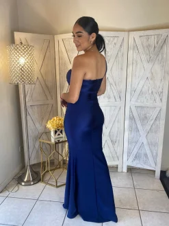 Keeping It Classy Dress (Navy)
