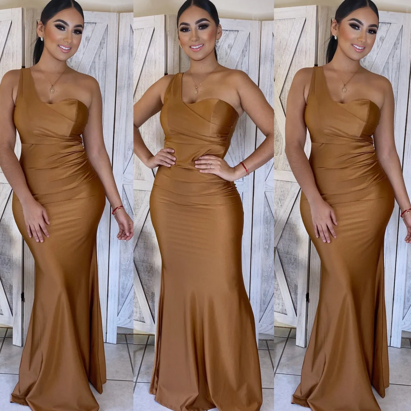 Keeping It Classy Dress (Toasted Nut)