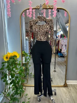 Leopard Print Bodysuit