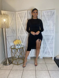 Lush Moment Dress (Black)