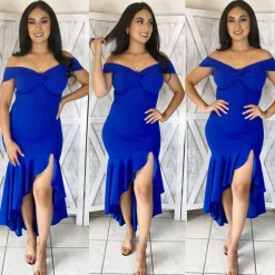 Maribeth Dress (Royal)