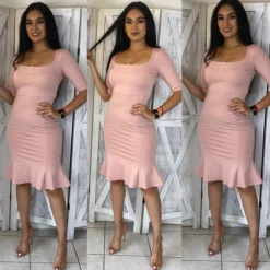 Mayren Dress (Pink)