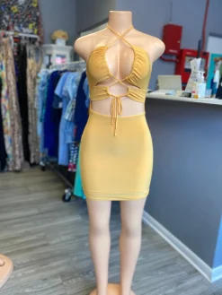 Minerva Dress (Yellow)