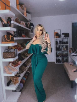Mireya Jumpsuit (H Green)