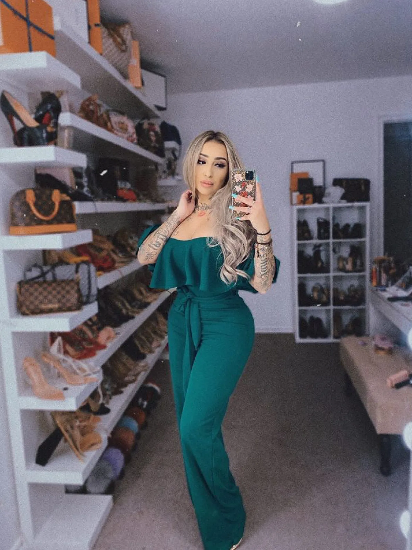 Mireya Jumpsuit (H Green)