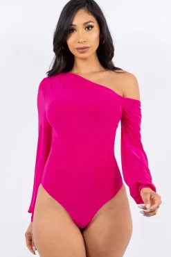 Mónica Bodysuit (Fuchsia)