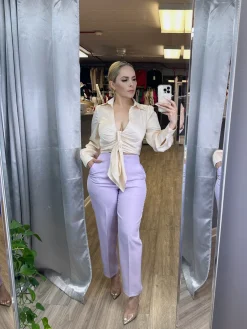 Modern Chic Pants (Lavender)