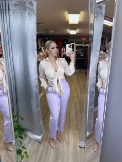 Modern Chic Pants (Lavender)