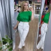 Modern Chic Pants (White)