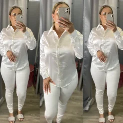 New Girl Satin Blouse