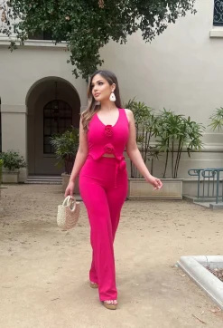Nohely Set (Fuchsia)