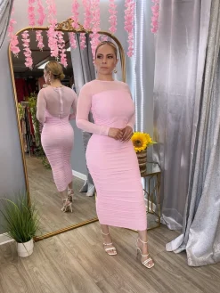 Nydia Dress (Pink)