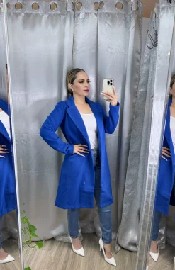 Open Front Coat (Royal)