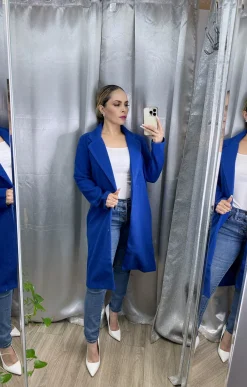 Open Front Coat (Royal)