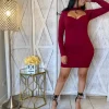 Osiris Dress (Burgundy)