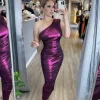 Public Figure Dress (Fuchsia)