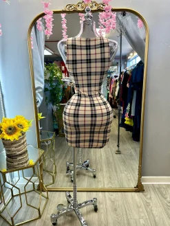 Show That Flesh Dress (Brown)