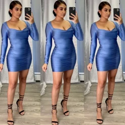 Sophia Dress (Blue)