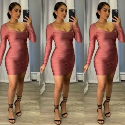 Sophia Dress (Mulberry)
